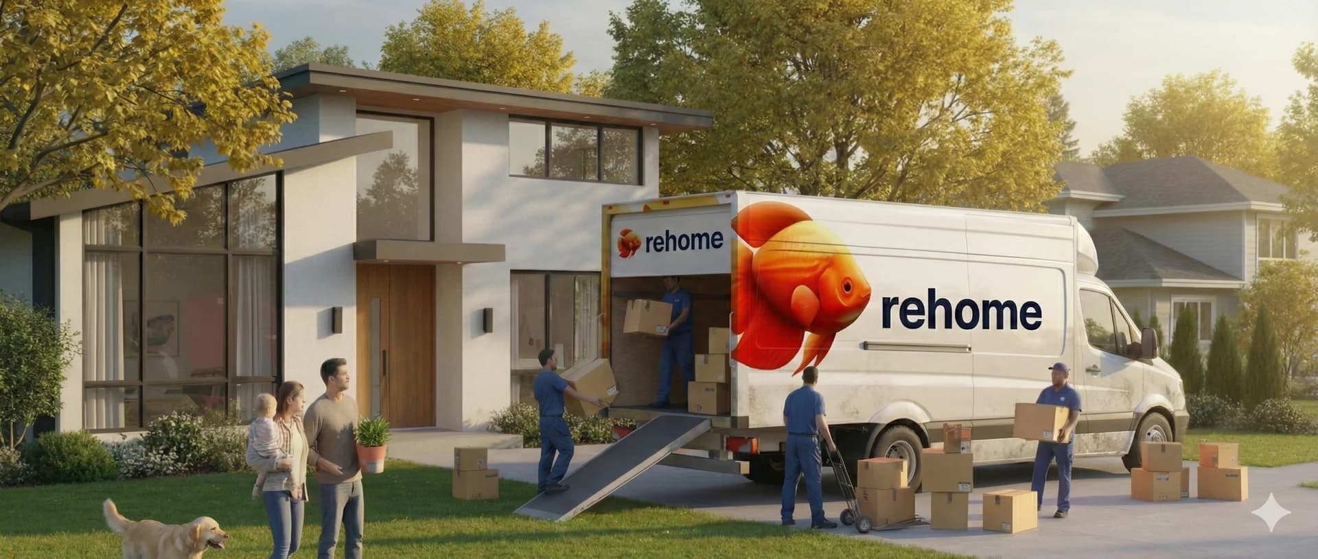 Rehome moving services